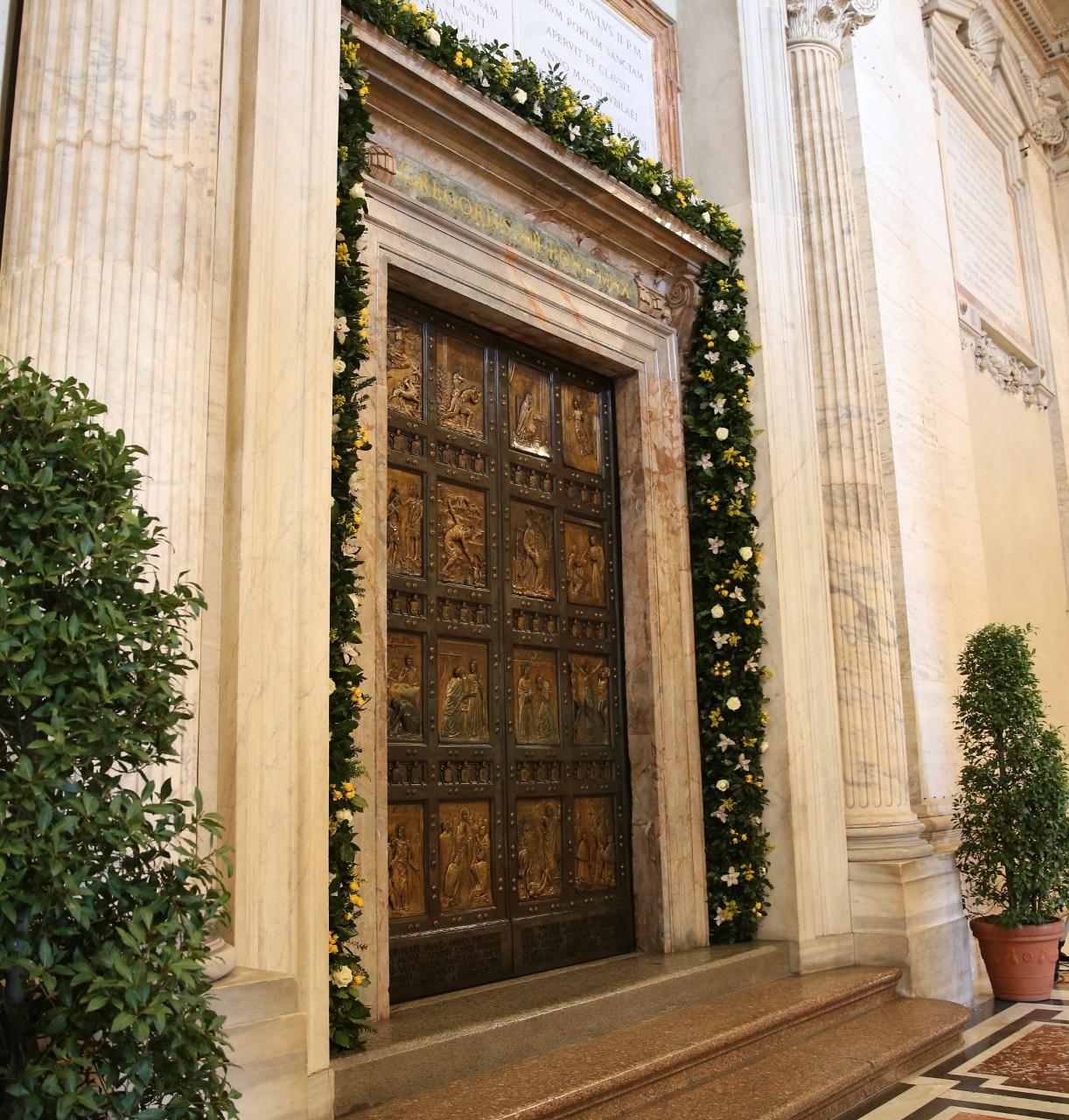 The Holy Door of Saint Peter’s Basilica