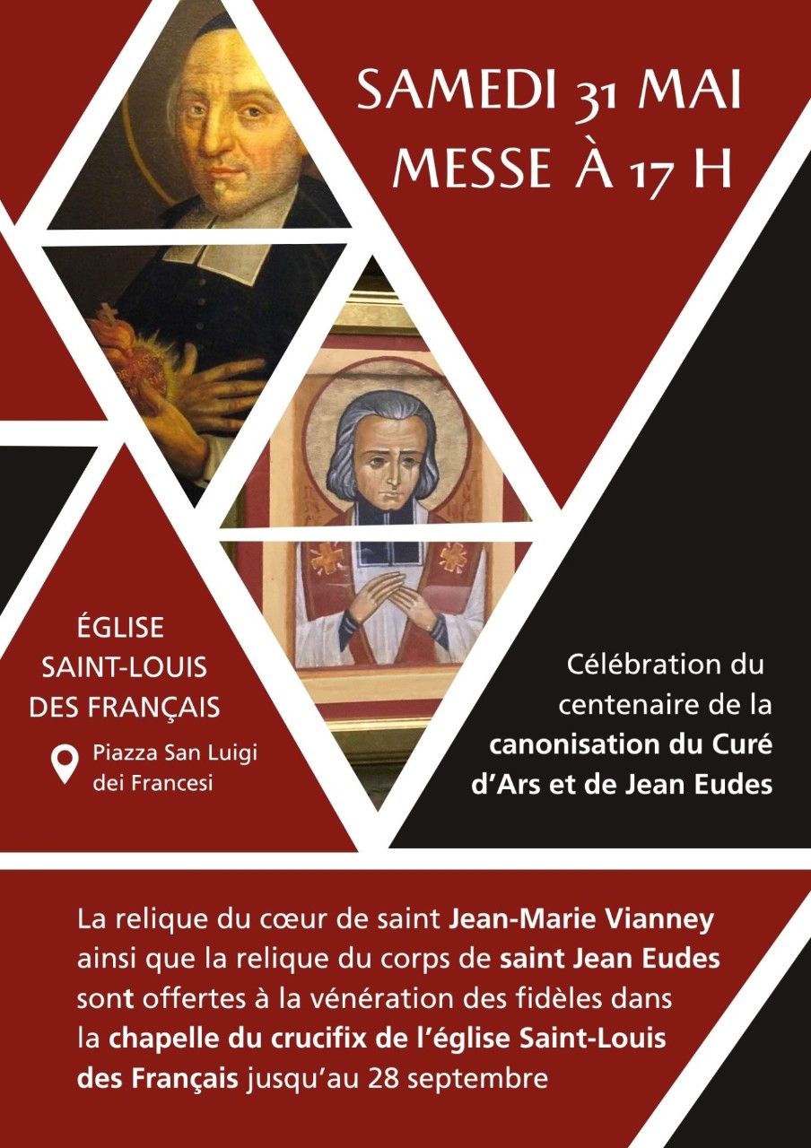 Messe à l’occasion du centenaire de la canonisation du Curé d'Ars et de Jean Eudes