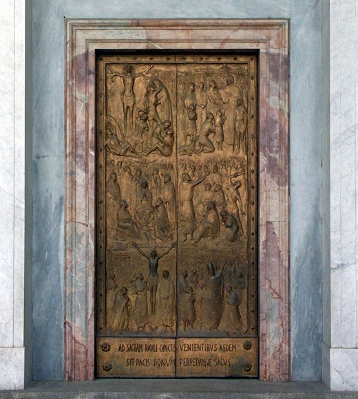 Chiusura Porta Santa della Basilica di San Paolo Fuori le Mura e Santa Messa