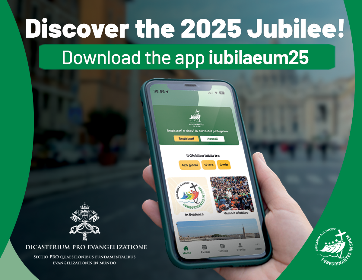 Die App zum Jubiläum, "Iubilaeum25", ist ab heute in den Stores erhältlich