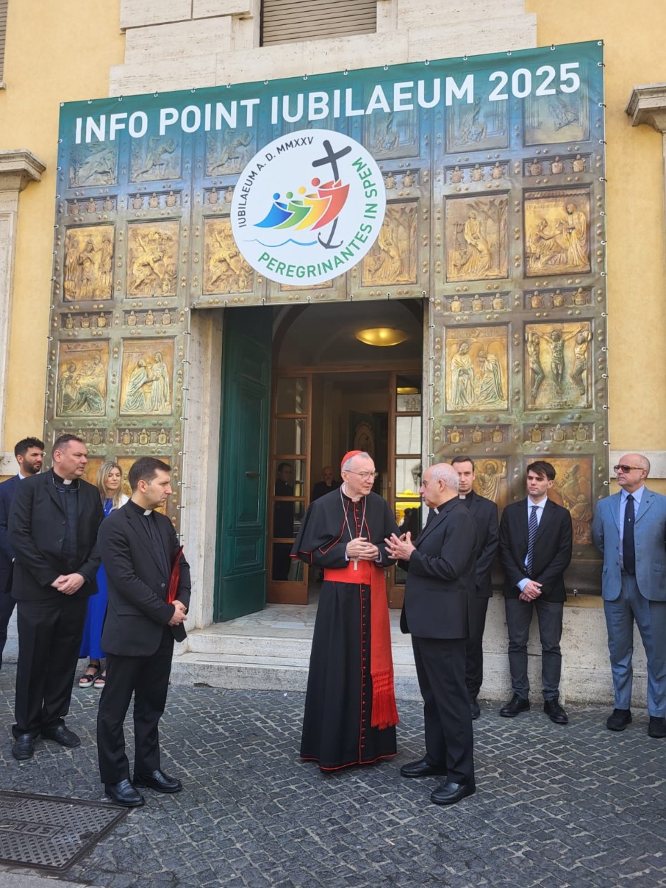 Il cardinale Parolin ha inaugurato il Centro Pellegrini per il Giubileo 2025
