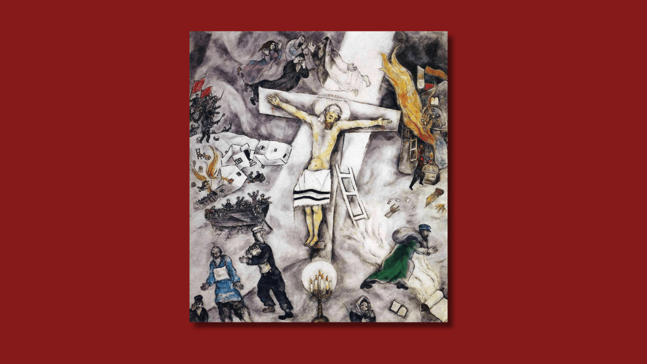 The White Crucifixion by Marc Chagall