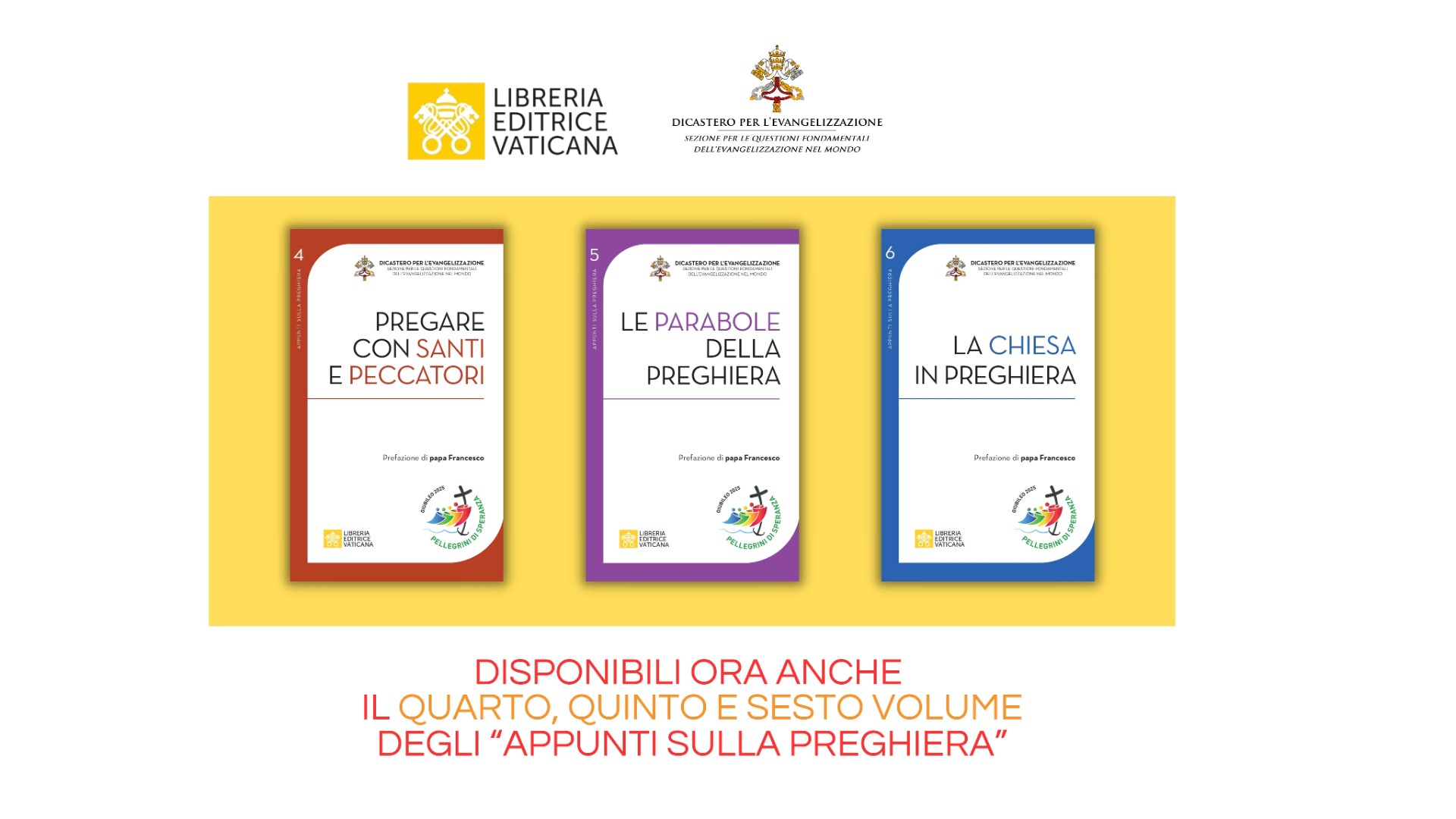 copertine nuovi volumi Appunti sulla Preghiera