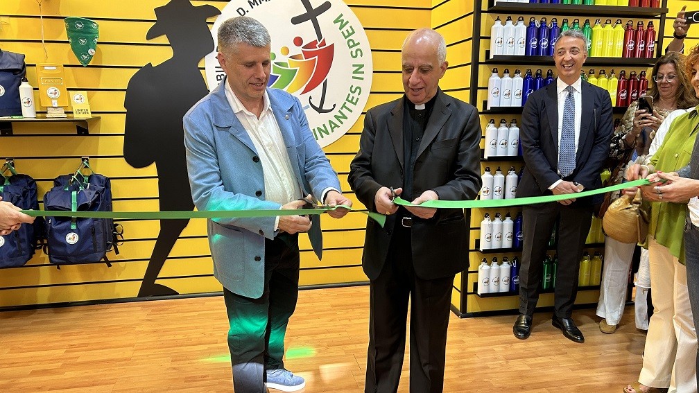 The new official Store of the 2025 Jubilee 2025 has been opened in Rome