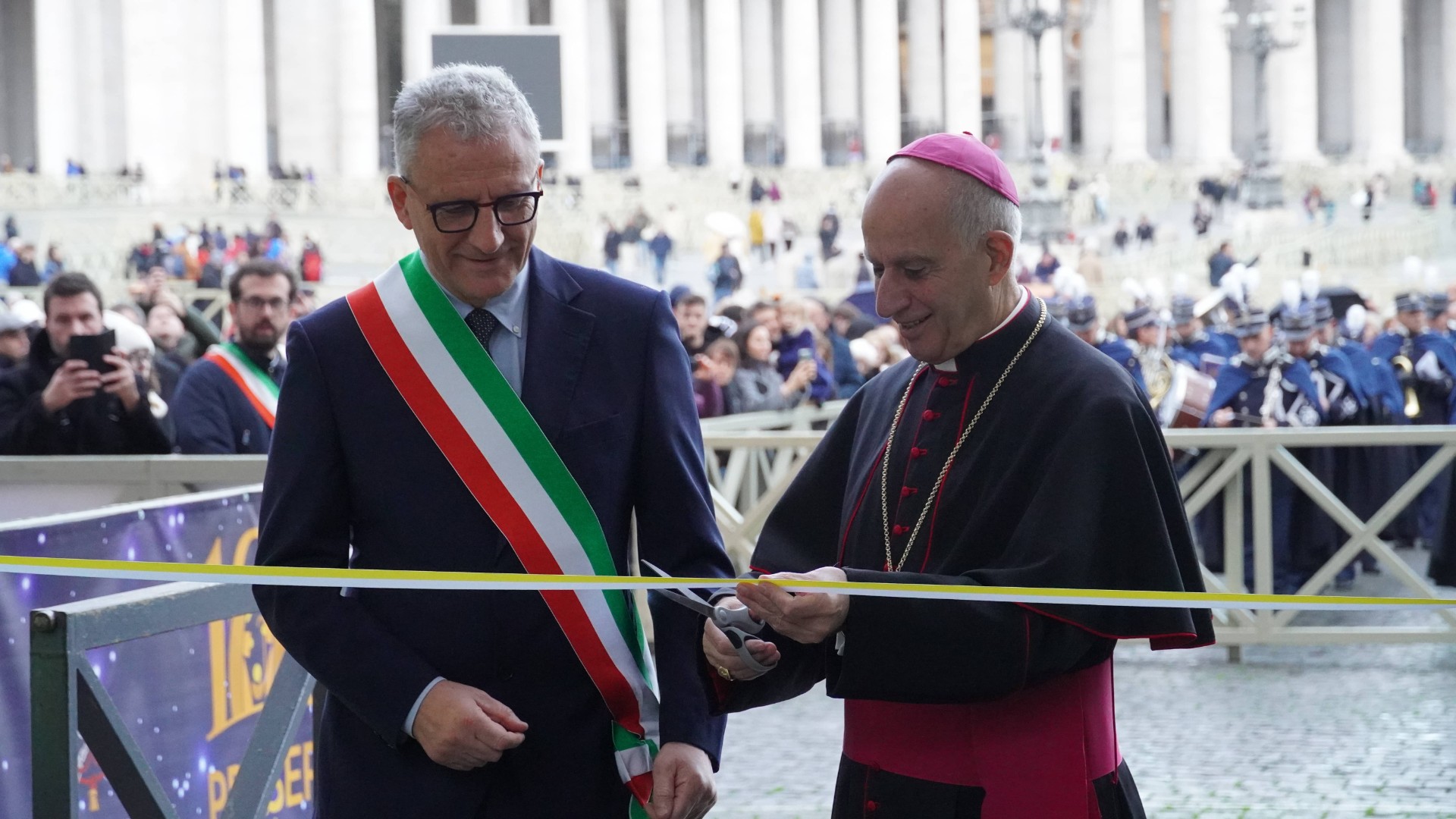 Inauguración de la Muestra 100 Pesebres en el Vaticano