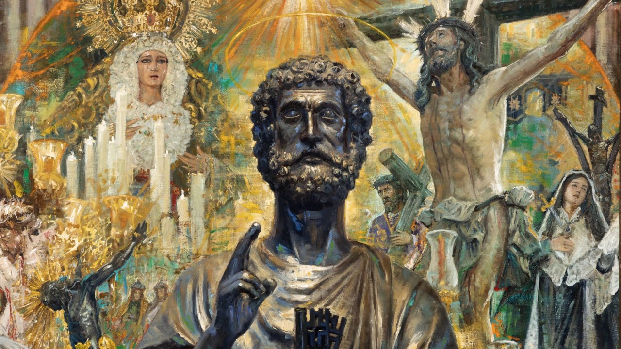 禧年善会日绘画作品细节