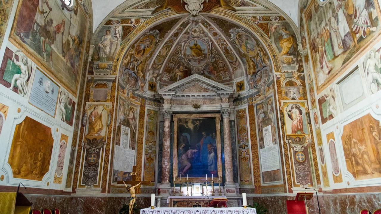 intérieur de l'église Santa Maria in Vallicella