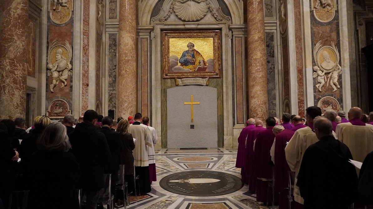 Rito di Recognitio nella Basilica di San Pietro