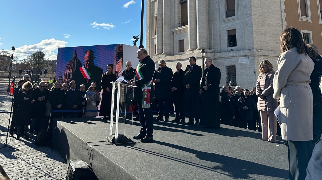 inaugurazione Piazza Pia