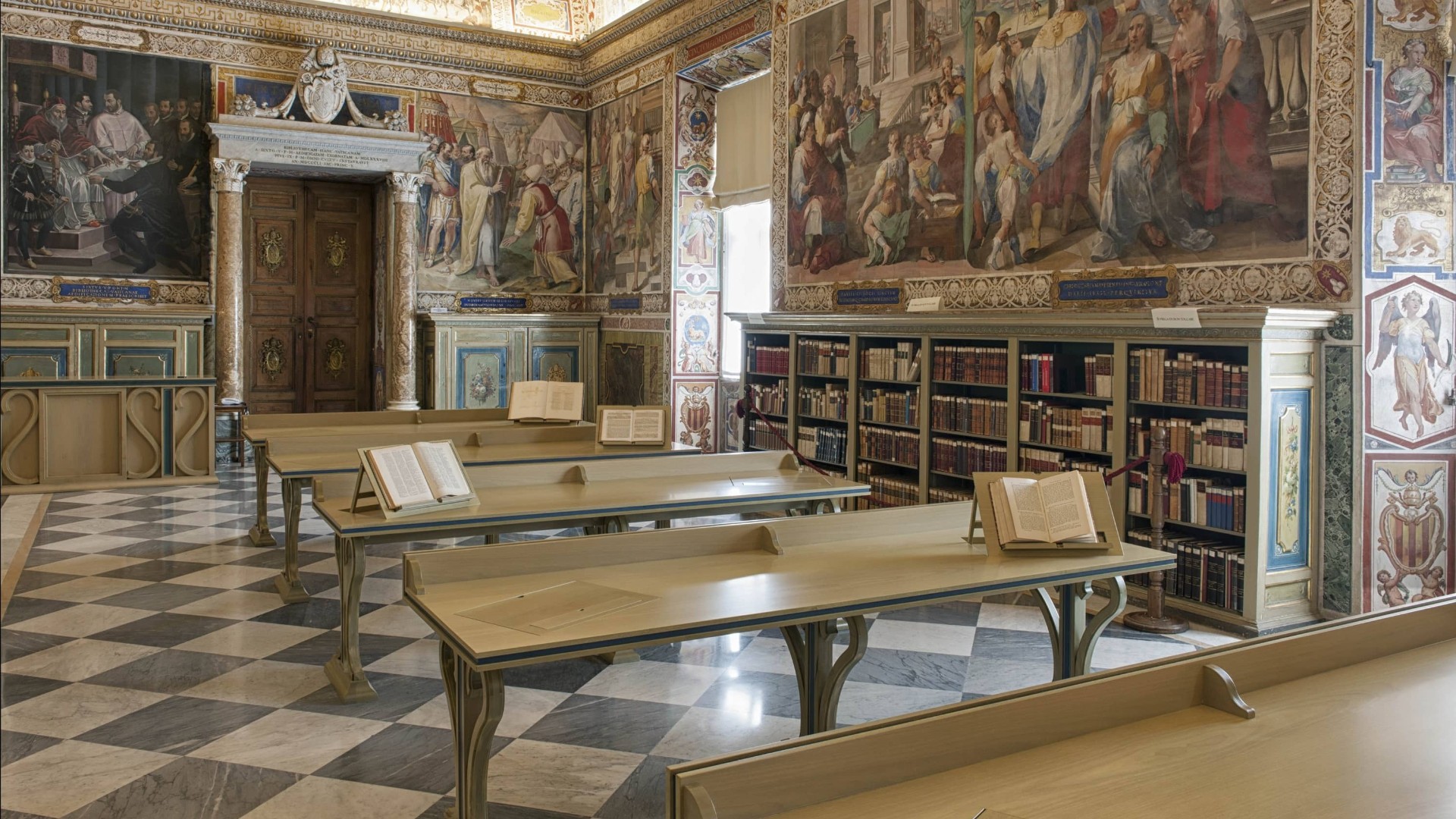 Salon Sykstyński Biblioteki Watykańskiej