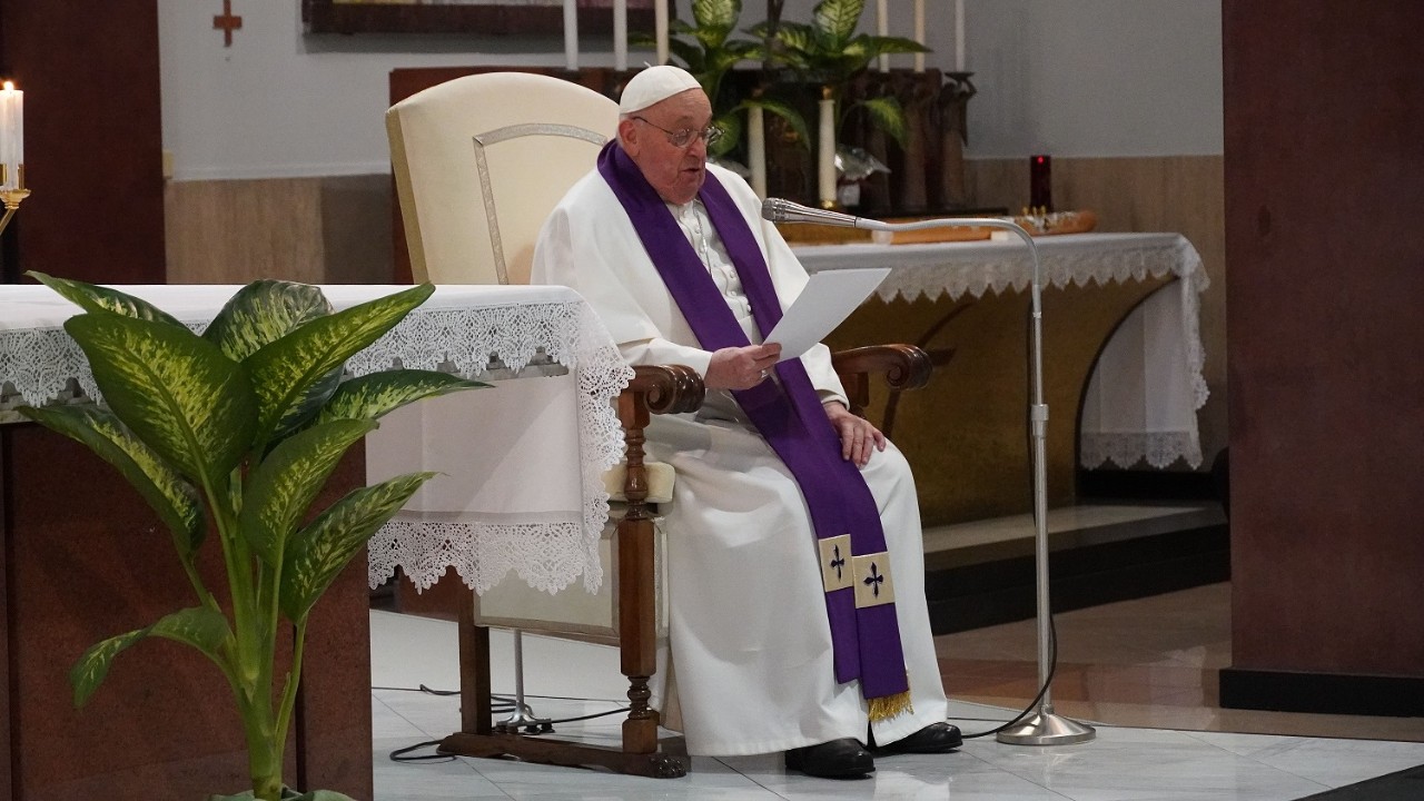 CAPTION: Pope Francis