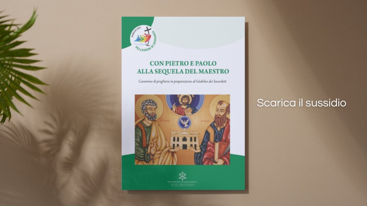 Caption: Prayer guide in preparation for the Jubilee of priests