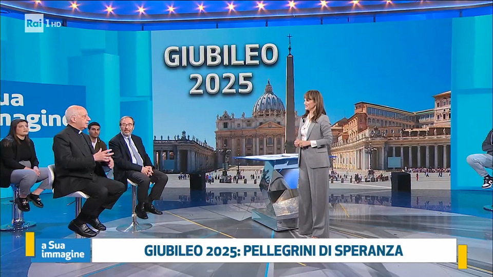 “The Jubilee is for the people”. Archbishop Fisichella is the guest on the Italian TV program “A Sua Immagine”