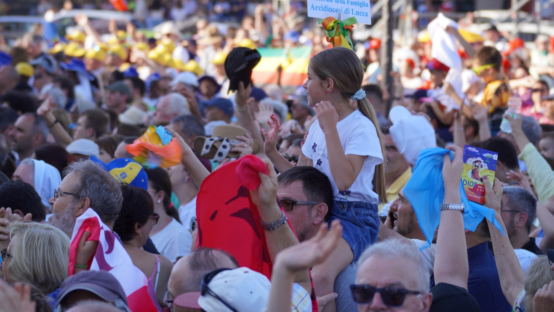 Famiglie al Giubileo delle Famiglie, dei bambini, dei nonni e degli anziani