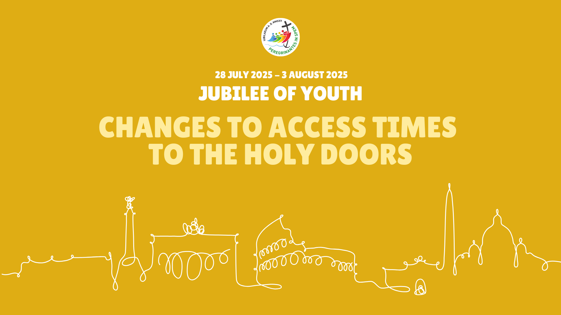 Änderung des Zugangs zu den Heiligen Pforten