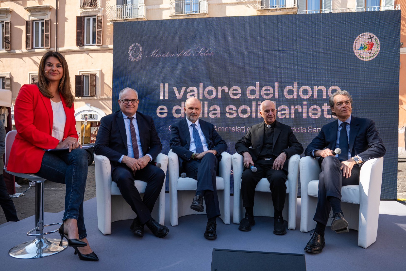 evento in Piazza di Spagna