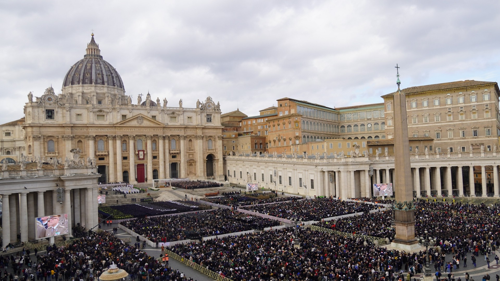 Celebration of Mass in St. Peter's Square
