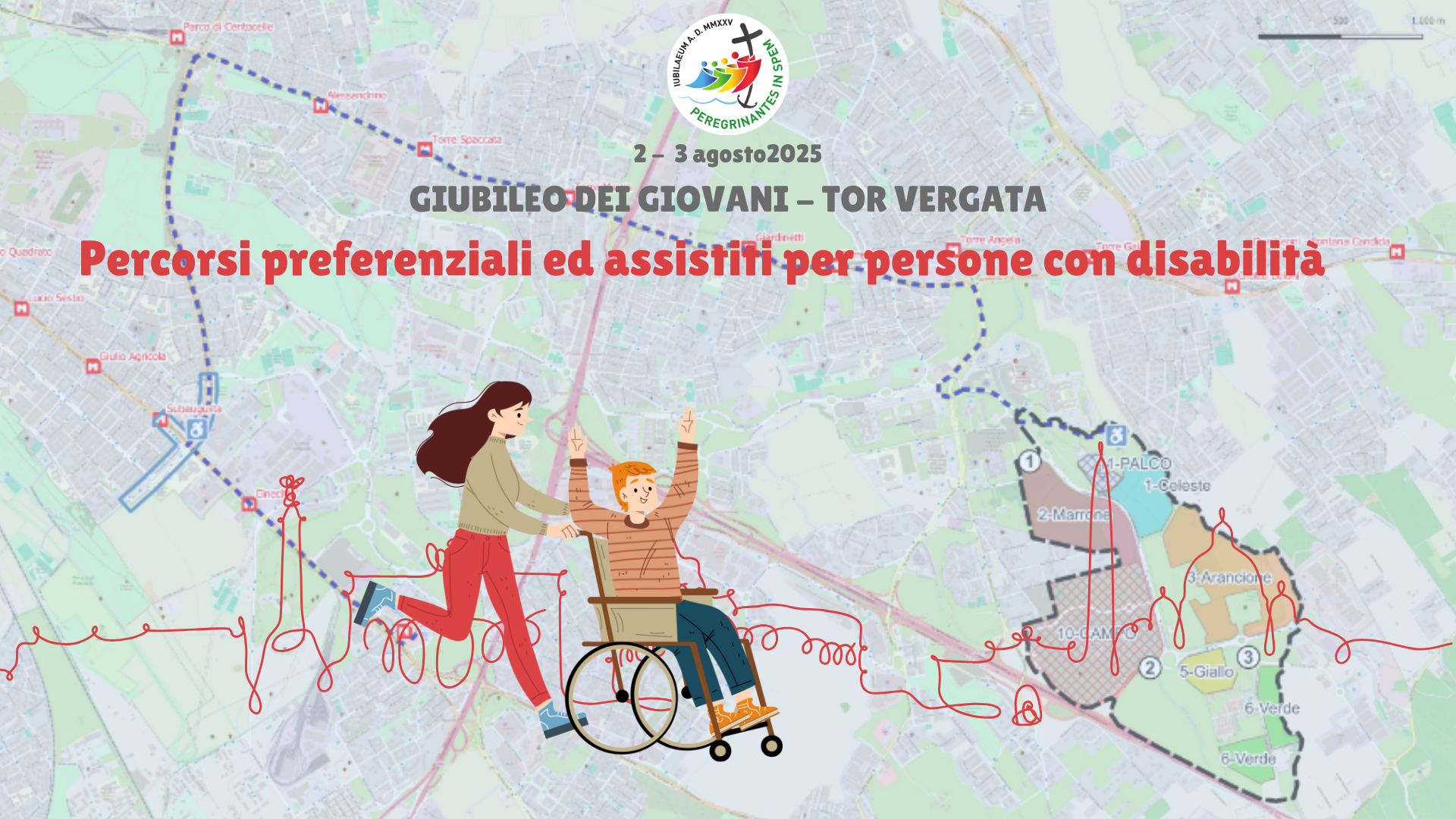  كيفية التنقل للأشخاص ذوي الإعاقة في تور فيرغاتا