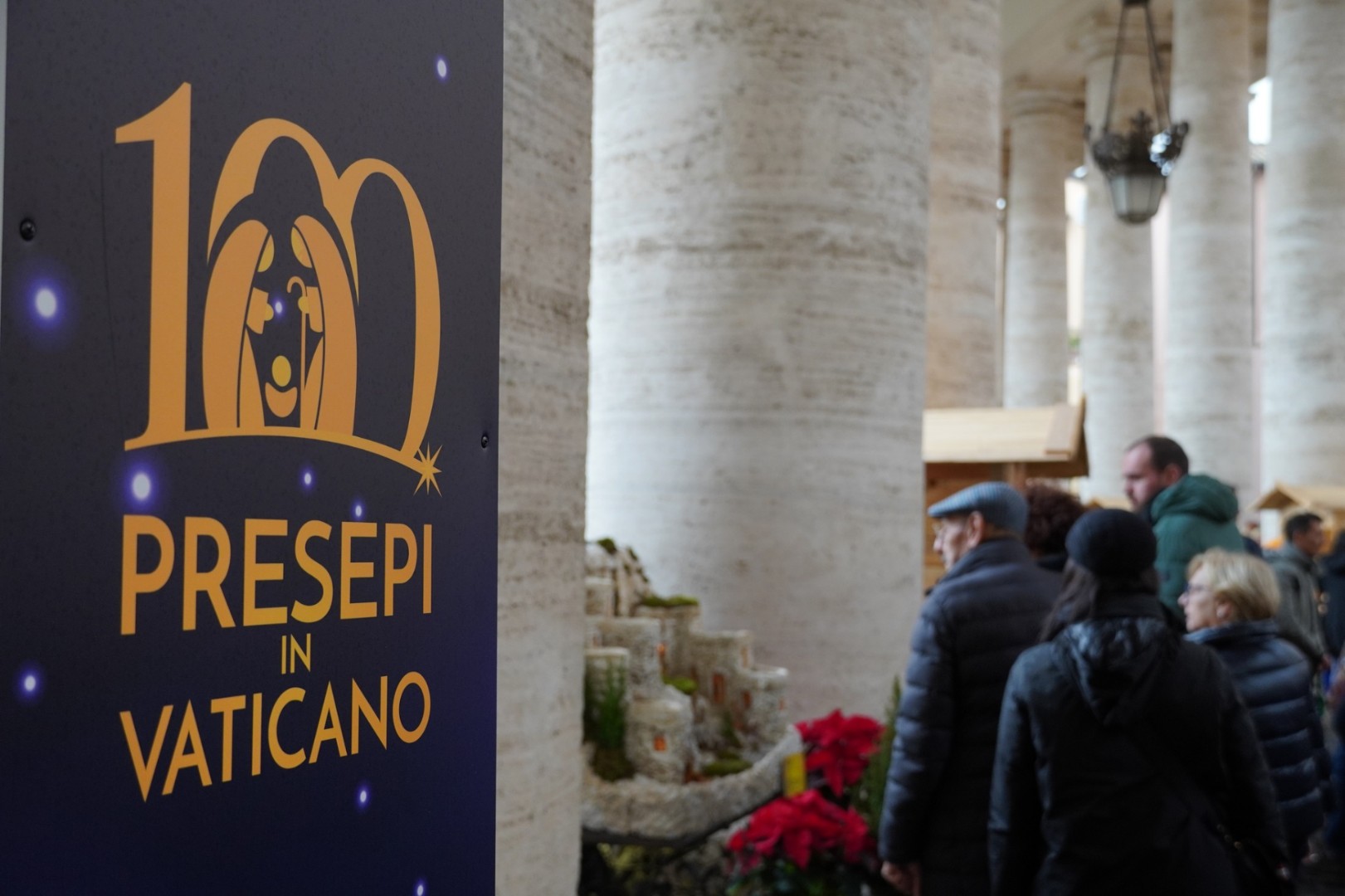 Mostra sotto al Colonnato del Bernini