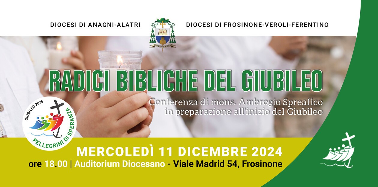 immagine invito a incontro “Radici bibliche del Giubileo”