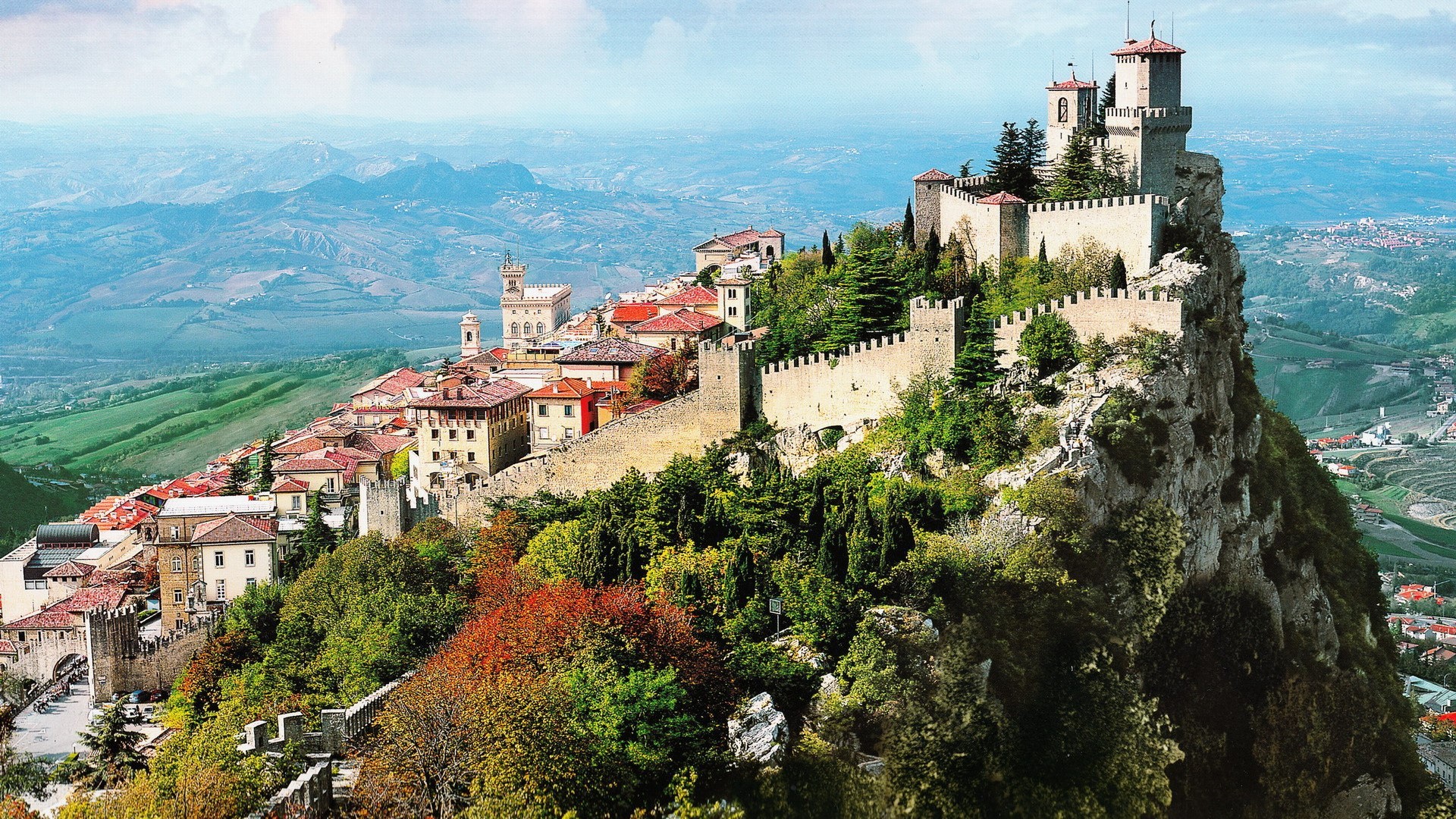Guaita, famosa rocca della Città di San Marino