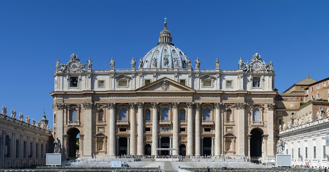 Der Petersdom im Vatikan